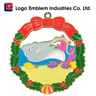 Zinc Alloy Multicolour Your Brand Individually Polybagged Customized Ornament Ornaments