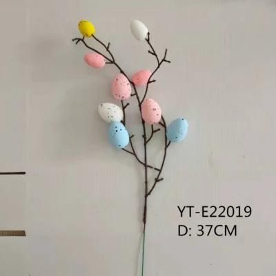 Yt-E22019 Colorful Eggs for Easter Pick Decor