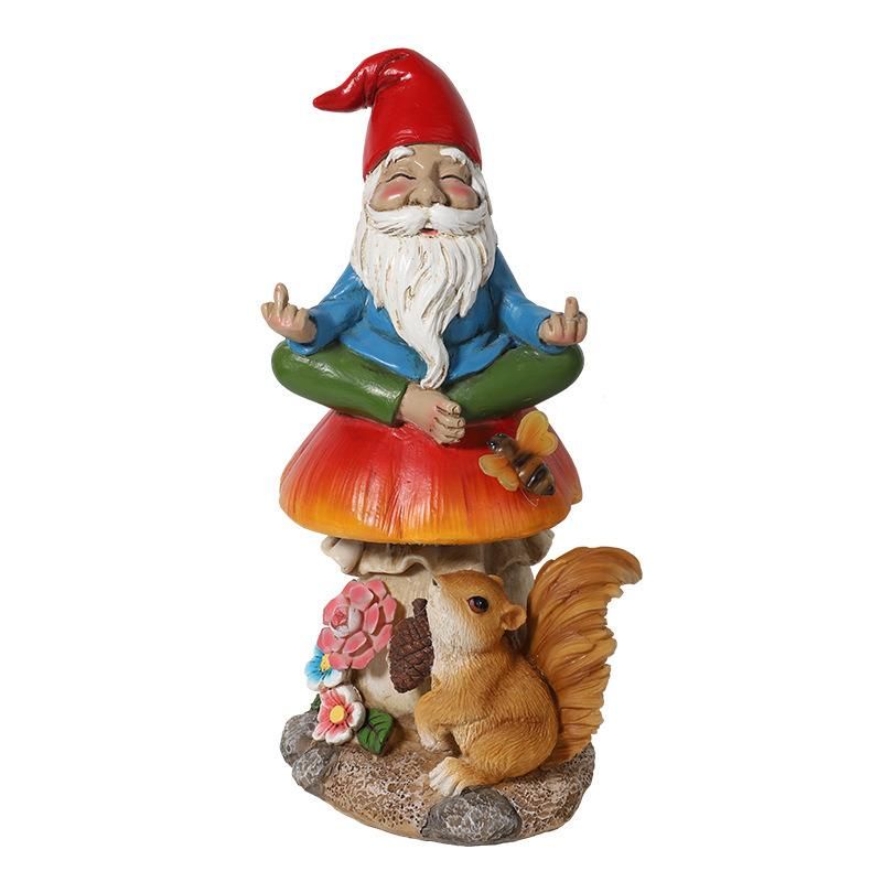 Party Gnomes Hair Birthday Supplies Wholesale Figurines Reindeer Statue Decoration Gnome Glow Plush Doll Hat Christmas Figurine