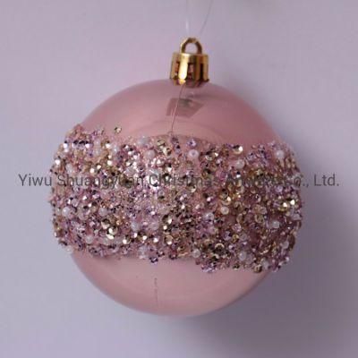 Christmas Tree Baubles Shatterproof Painted Decor Ornaments Xmas Ball