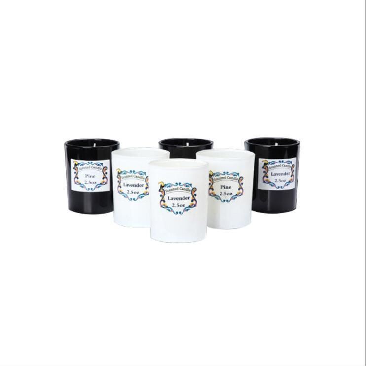 Scented Luxury Candle Top Production Supplier Professional Candle with Black Cup