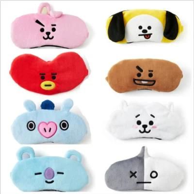 Travel Cartoon Animal Sleeping Plush Eye Mask