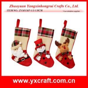 Christmas Decoration (ZY16Y167-1-2-3 35CM) Christmas Type Christmas Stocking