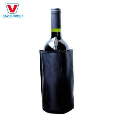 Individual Wine Beer Bottle Cooler Sleeve and Gel Pack Wine Cooler