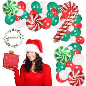 Christmas Celebration Party Decoration Arched Candy Foil Balloons