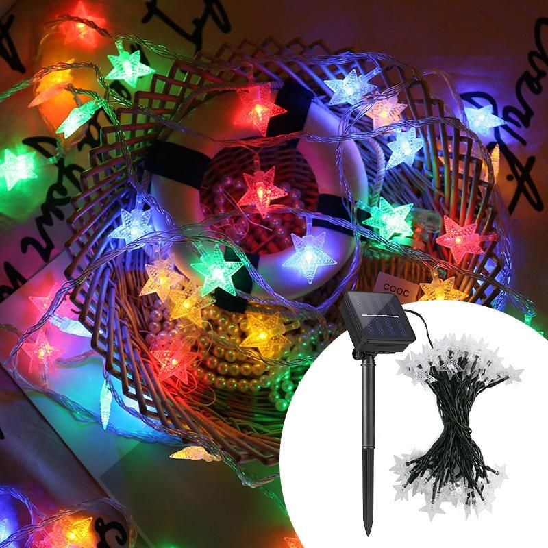 Solar LED Bubble Crystal Ball Light Indooor Outdoor Garden Waterproof Fairy Light for Christmas