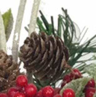 Christmas Candleholder Pine Cone Candlestick Ornament Home Decor Candleholder