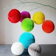 Hot Selling Tissue Paper Honeycomb Ball Handmade Hanging Paper Lantern for Decorative Festival Wedding &amp; Birthday Party