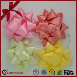 High Quality Factory Colorful Custom Stain Ribbon for Decoration