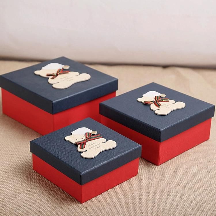 Christmas Portable Gift Box Baby Paper Perfume Packaging Box