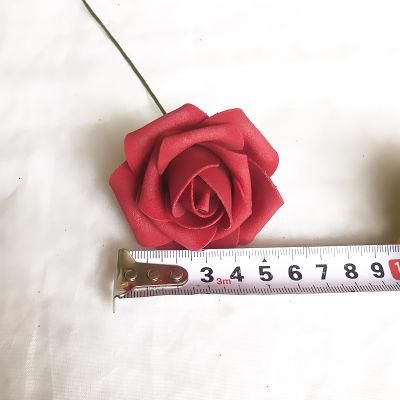Silk Rose Artificial Flowers for Home Wedding Decoration