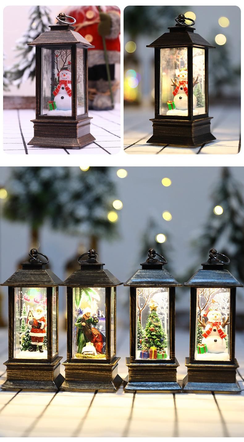 Christmas Wind Lights Christmas Tree Lights Hotel Desktop Decorations Holiday Scene Layout Props Decoration