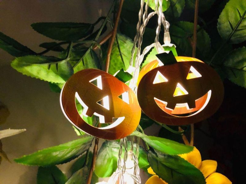 Halloween Battery Operated LED Skeleton String Light