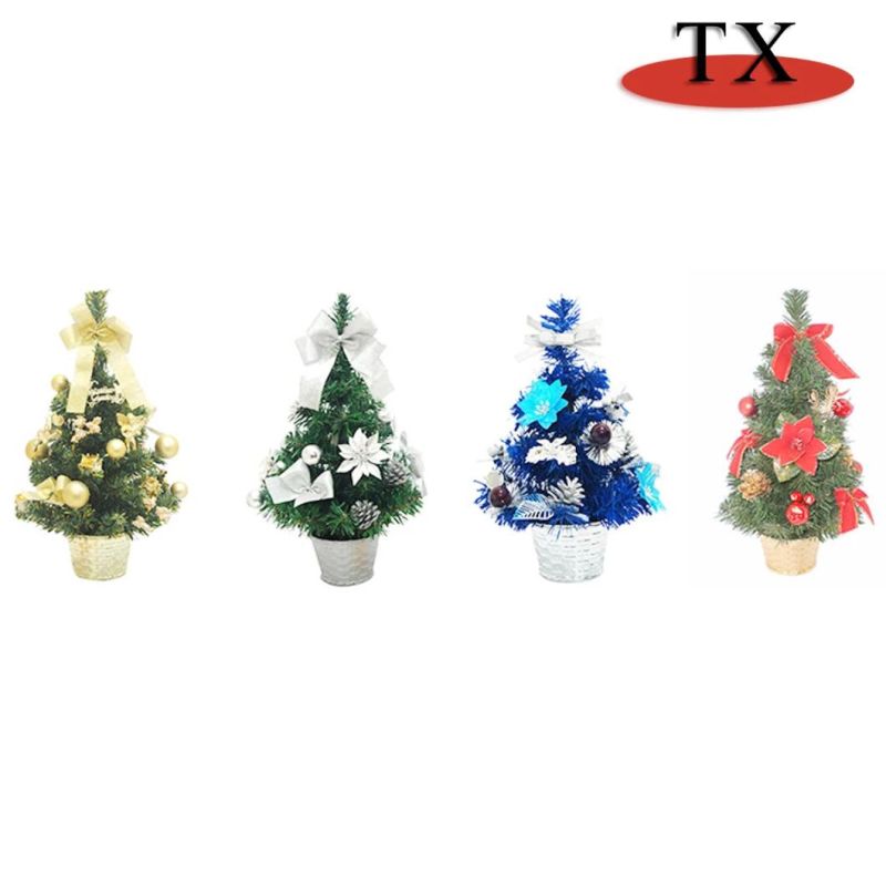 2m-5m Green PE PVC Hinged Christmas Tree Decoration with Snow Home Decoration Christmas Gift