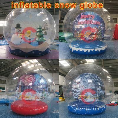 Giant Inflatable Christmas Human Snow Globe