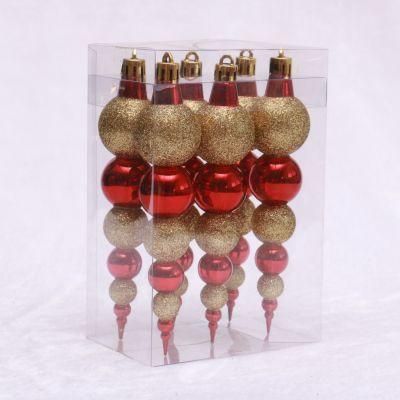 Hot Sale New Design Special Ornaments with Glitter Painted