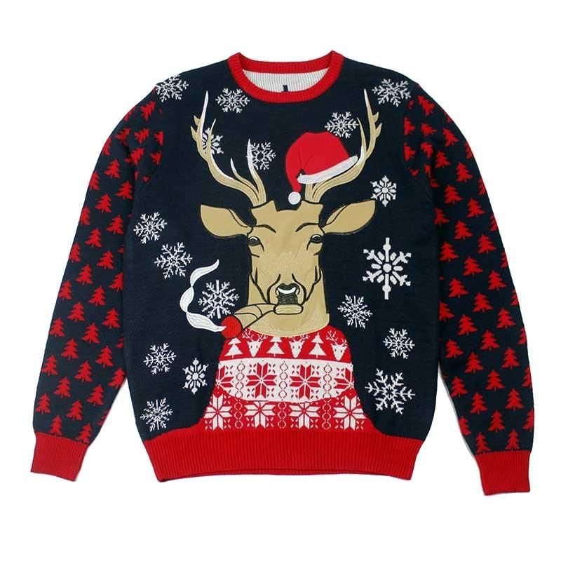 2020 New Black Christmas Sweater