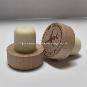 Wholesale Wooden Top Synthetic Wine Bottle Cork Stopper