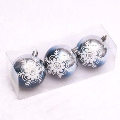 Wholesale Plastic Hand Painted Christmas Ball Ornaments