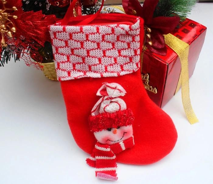 Custom Wholesale Christmas Decoration Gift Socks Stocking