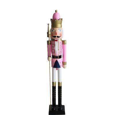 Hot Selling Christmas Nutcracker Decoration, High Quality 4FT/120cm Giant Wooden Soldier Nutcracker, Wooden Knight Nutcracker