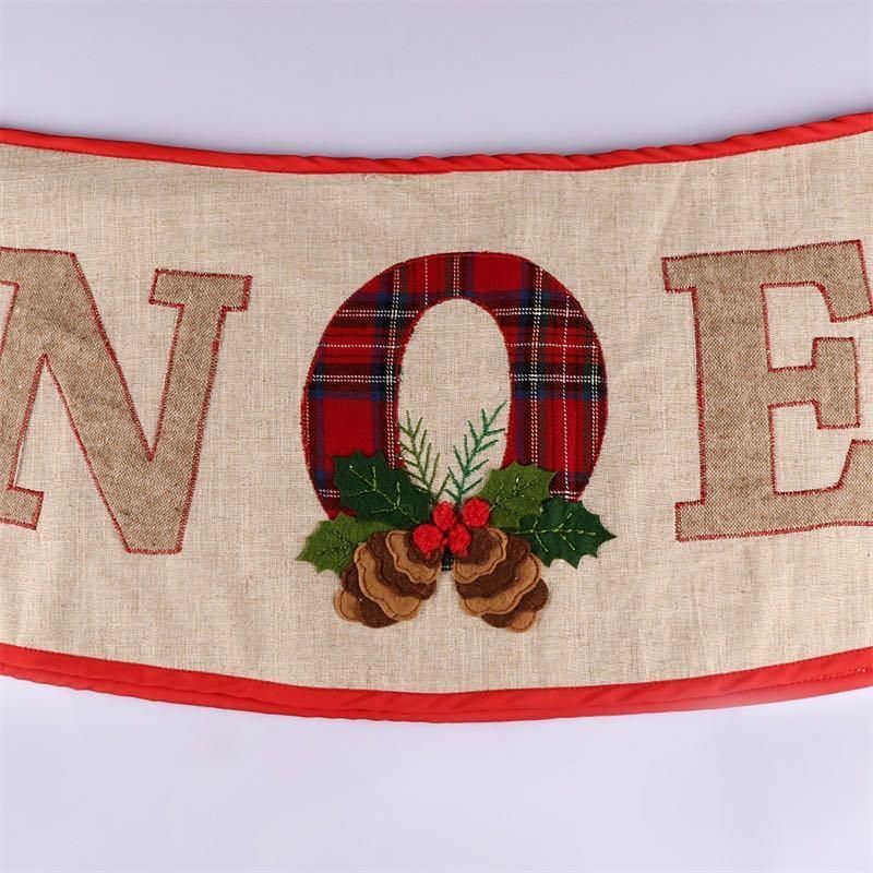 2020 Creative New Fashion English Alphabet Christmas Tree Skirt Christmas Gift Tree Skirt Christmas Tree Skirt Decoration