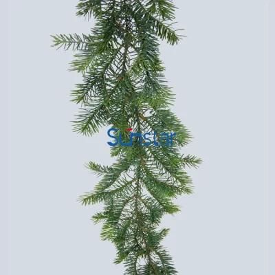 Artificial Christmas Garland 200cm PE Nordmann Fir Artificial Plant for Christmas Decoration &amp; Gift (40617)