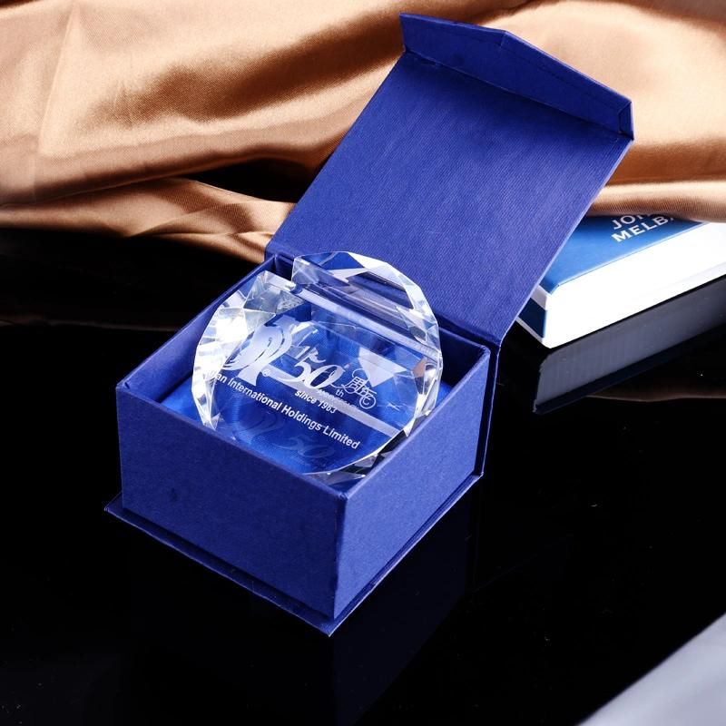 Crystal Paperweight Business Card Holder Promotion Decoration (Ks14060)