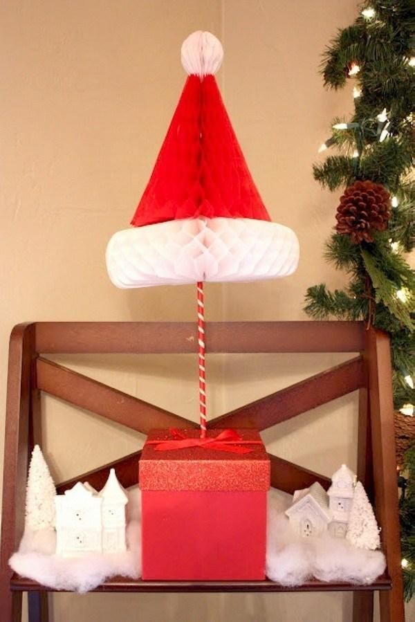 Christmas Hanging Santa Claus Hat Decoration