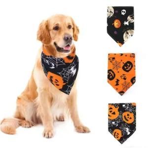 Halloween Dog Saliva Bib Decoration Skull Cat Collar Ornaments Amazon
