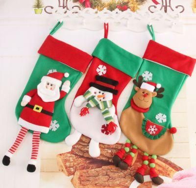 Wholesale Christmas Decoration Stockings Socks Christmas Ornaments