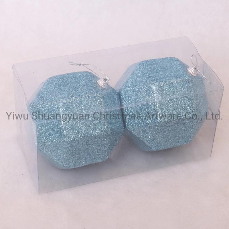 Artificial Christmas Hanging Balls for Holiday Wedding Party Decoration Supplies Hook Ornament Craft Gifts
