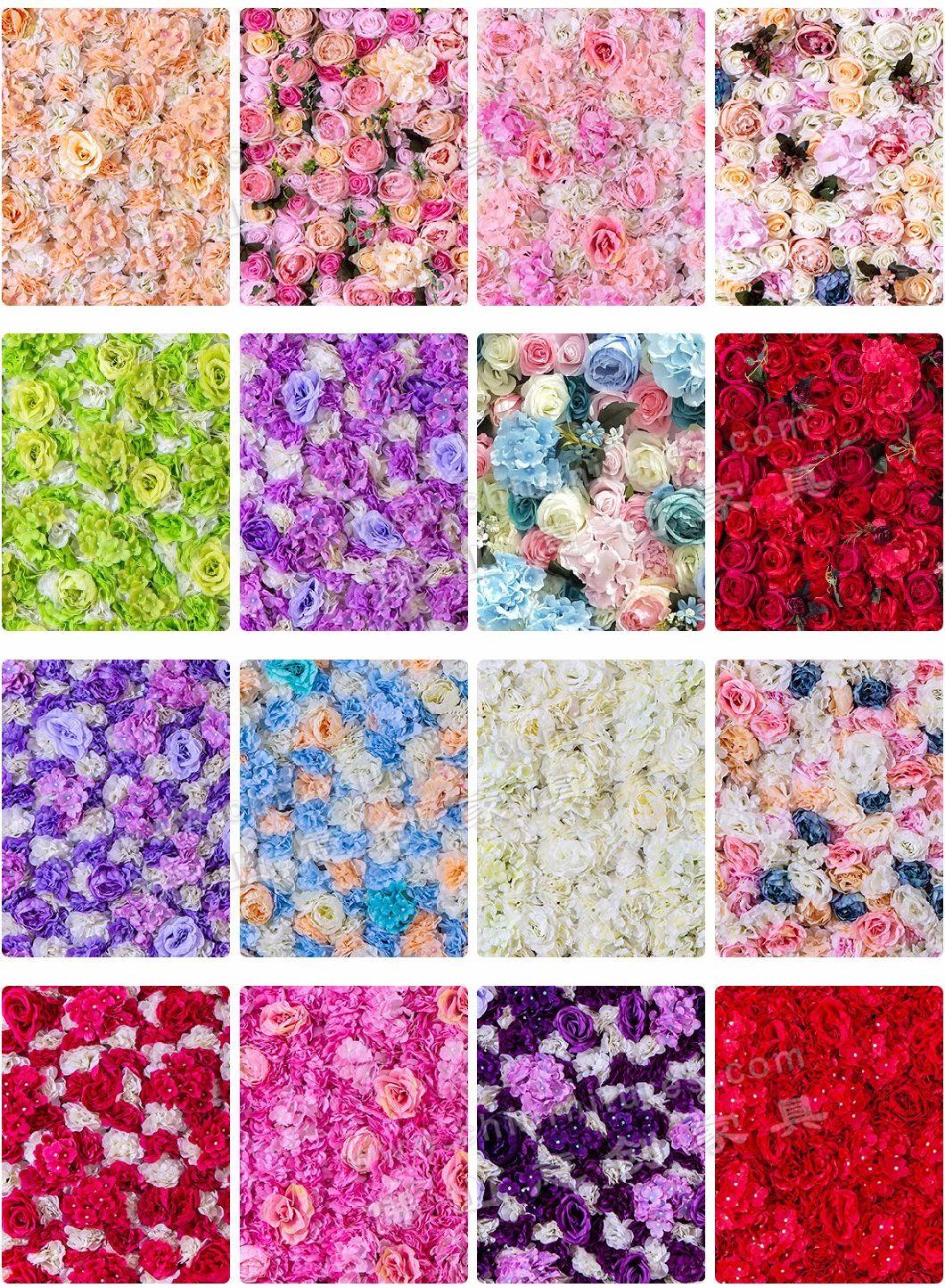 Hyc-FL02 Wedding Decoration Artificial Flower Wall Panel