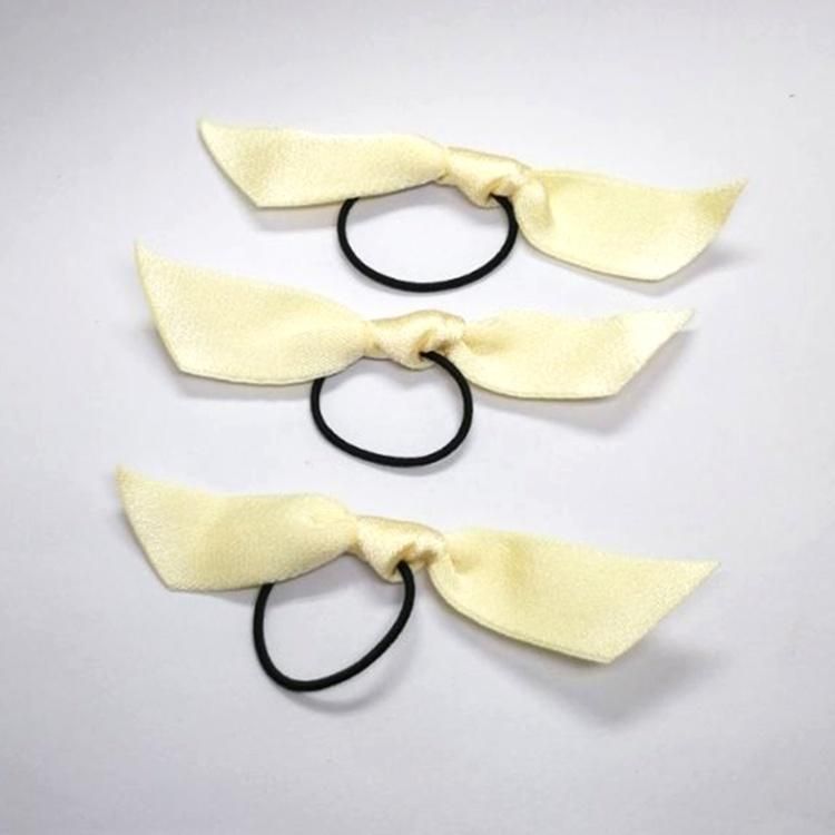 Wholesale Double Sided Velvet Ribbon Pretied with Elastic Loops Ribbon Bow for Perfume Decoration