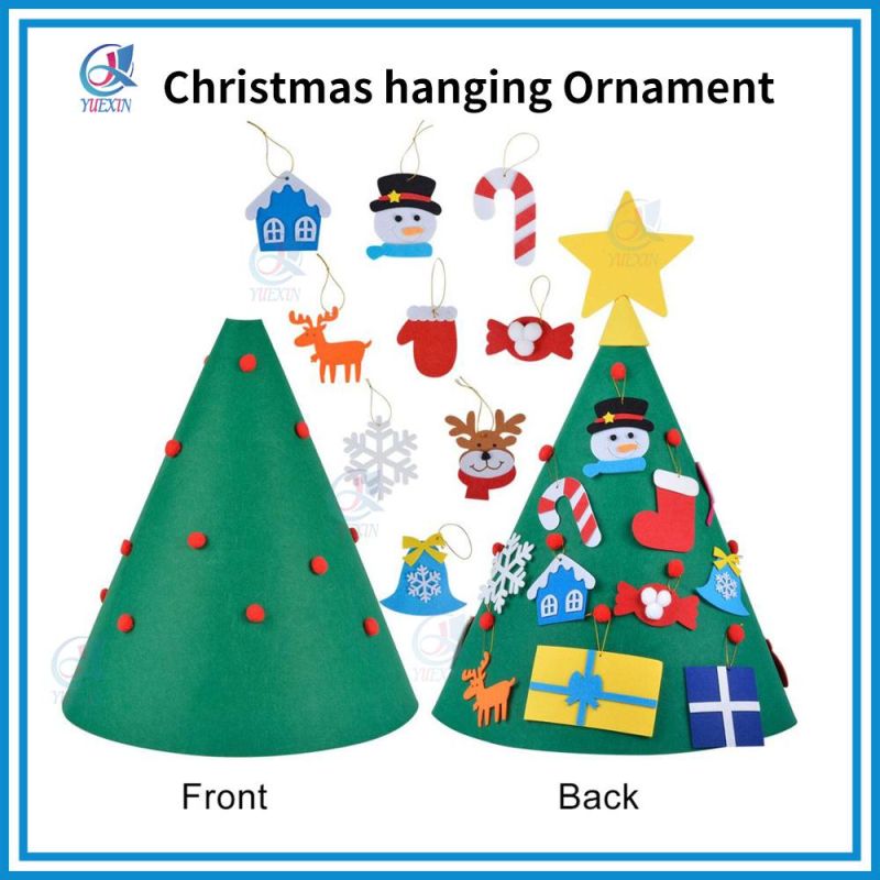 Christmas Decoration Craft Felt in 100% Eco Friendly Polyester