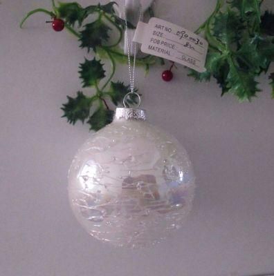 Hand Blown Cheap Xmas Tree Decoration Glass Bauble