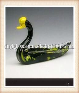 Animal Duck Glass Craft for Decoration
