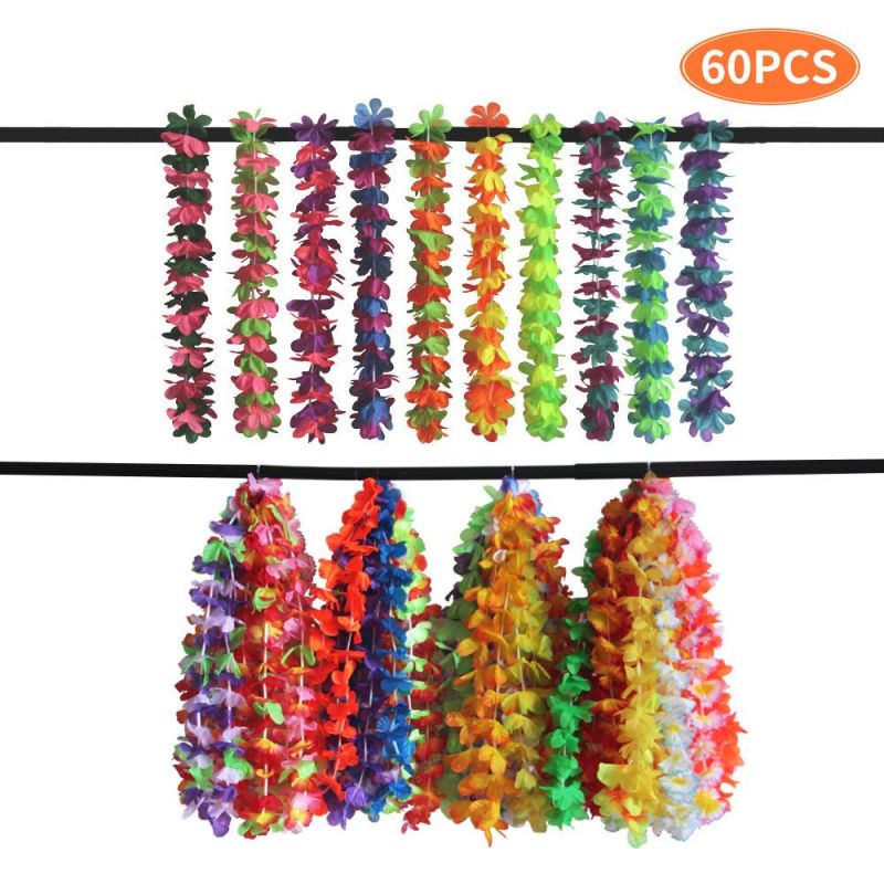 50PCS Combination Set Hawaiian Garland Wreath Various Styles Clothing Accessories