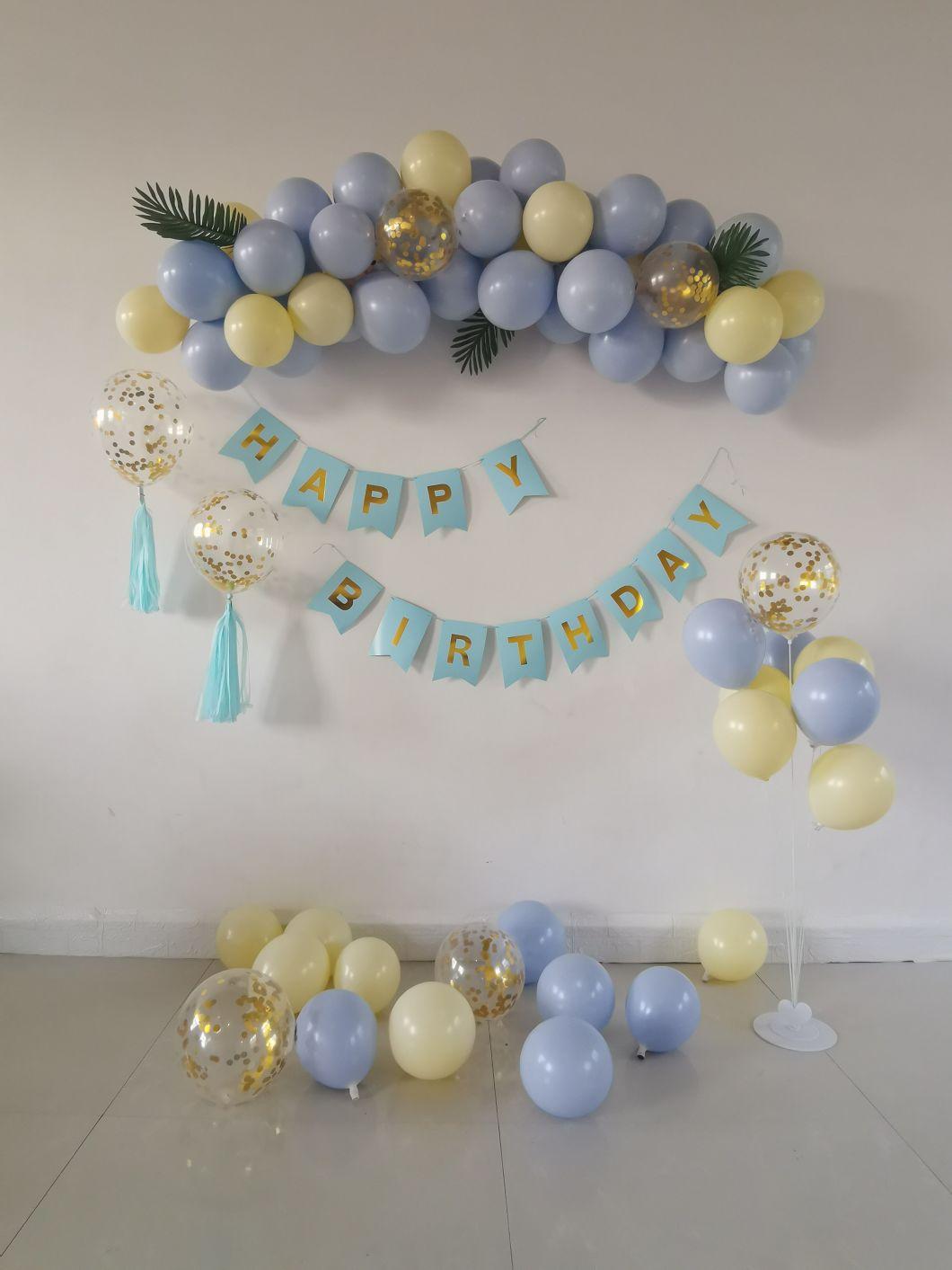 Romantic Numerical Balloons Birthday Foil Balloons Advertising Balloon