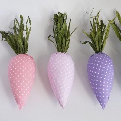 New Design Factory Fabric Home Decor Easter Decoration Carrot