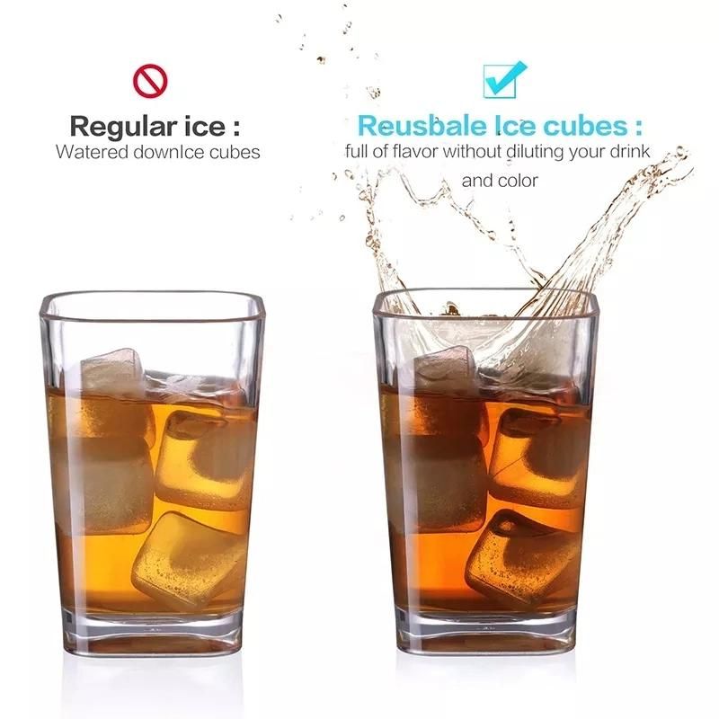 Transparent Clear Acrylic Block Ice for Wedding Table and Bars