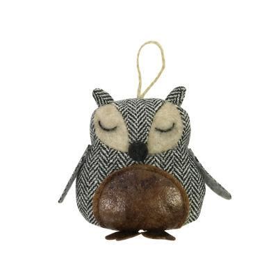 New Animal Figurine Decoration Christmas Tree Ornaments 2022 Wholesale Owl Ornaments Christmas Decoration Home Decoration