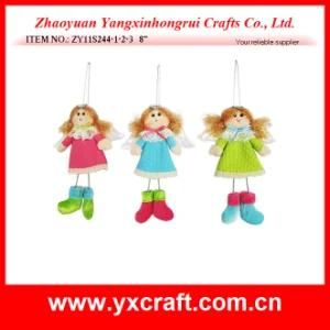 Christmas Decoration (ZY11S244-1-2-3) Christmas Novelty Decoration Stuffed Ornament