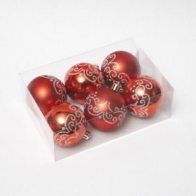 Tree Hanging Plastic Ball Christmas Decoration Ornaments