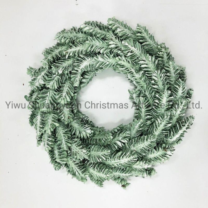 Christmas New Design Wreath for Holiday Wedding Party Decoration Supplies Hook Ornament Craft Gifts