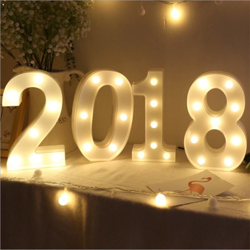 LED Letter Light Home Wedding Decoration Alphabet Romantic Letter Lights