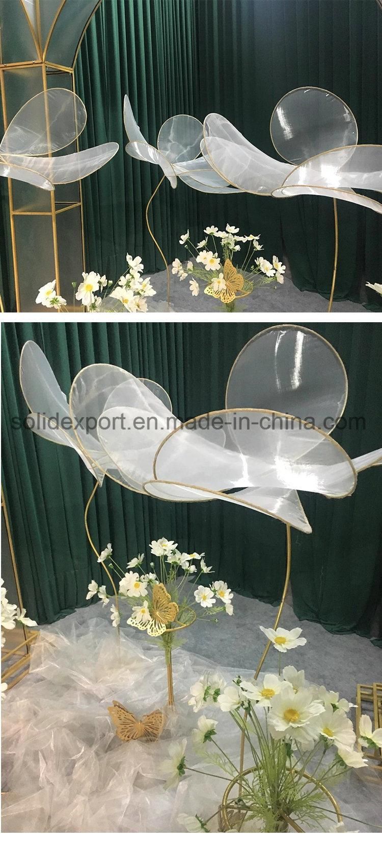 Misty Flowers Artificial Flowers Props Decoration for Wedding Stage