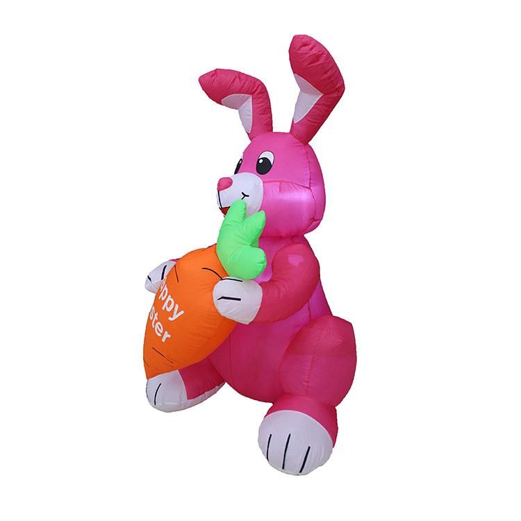 Corlorful Cartoon Inflatable Model Easter Decoration Easter Bunny for Sale