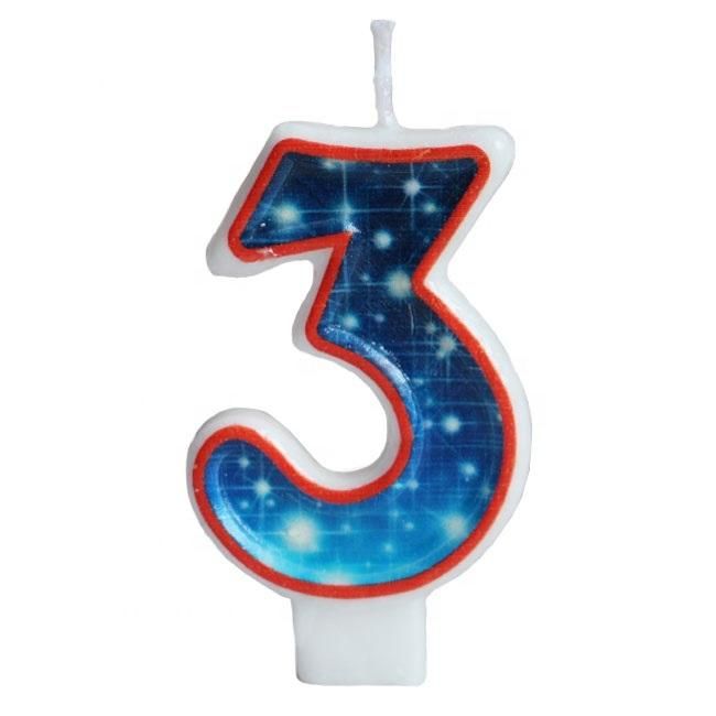 Best Selling Party Supply Candle Number Factory