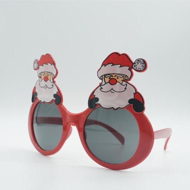 Santa Claus Party Wacky Glasses Christmas Gift Props Holiday Gift Party Supply Christmas Glasses